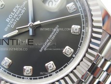 DateJust 41 126334 904L Steel NTF 1:1 Best Edition Gray Dial Crystals Makers on Jubilee Bracelet VR3235