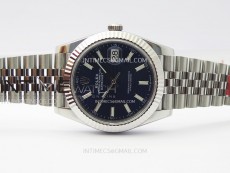 DateJust 41 126334 904L SS VSF 1:1 Best Edition Blue Fluted Dial on Jubilee Bracelet VS3235