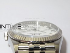 DateJust 36 SS 116234 VSF 1:1 Best Edition 904L Steel White Dial Roman Markers on Jubilee Bracelet VS3235