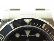 Submariner 41mm 124060 No Date 904L Steel VSF 1:1 Best Edition Black Dial VS3235