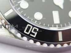 Submariner 41mm 124060 No Date 904L Steel VSF 1:1 Best Edition Black Dial VS3235