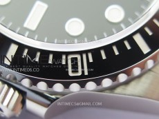 Submariner 41mm 124060 No Date 904L Steel VSF 1:1 Best Edition Black Dial VS3235