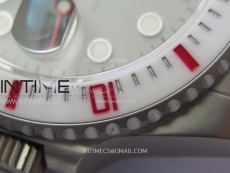 Submariner DIW Sandblasted White Ceramic Bezel VSF 1:1 Best Edition Gray Dial on SS Bracelet VS3135