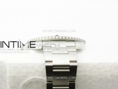 Submariner DIW Sandblasted White Ceramic Bezel VSF 1:1 Best Edition Gray Dial on SS Bracelet VS3135