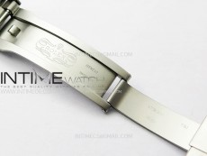 Submariner DIW Sandblasted White Ceramic Bezel VSF 1:1 Best Edition Gray Dial on SS Bracelet VS3135