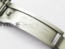 Submariner DIW Sandblasted White Ceramic Bezel VSF 1:1 Best Edition Gray Dial on SS Bracelet VS3135