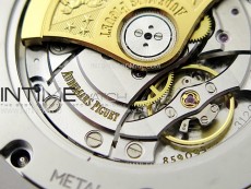 Royal Oak 41mm 15410 Frosted SS APSF 1:1 Best Edition Gray Textured Dial on SS Bracelet SA3120 Super Clone