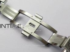 Royal Oak 41mm 15410 Frosted SS APSF 1:1 Best Edition Black Textured Dial on SS Bracelet SA3120 Super Clone