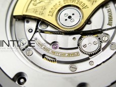 Royal Oak 41mm 15410 Frosted SS APSF 1:1 Best Edition Black Textured Dial on SS Bracelet SA3120 Super Clone