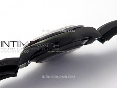 Daytona PVD Ceramic Bezel GETF Best Edition Skeleton Black Dial on Black Rubber Strap SA4130