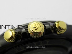 Daytona PVD Ceramic Bezel GETF Best Edition Skeleton Green Dial on Green Rubber Strap SA4130