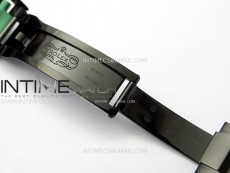 Daytona PVD Ceramic Bezel GETF Best Edition Skeleton Green Dial on Green Rubber Strap SA4130