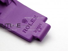 Daytona PVD Ceramic Bezel GETF Best Edition Skeleton Purple Dial on Purple Rubber Strap SA4130
