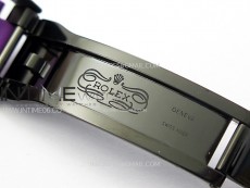 Daytona PVD Ceramic Bezel GETF Best Edition Skeleton Purple Dial on Purple Rubber Strap SA4130