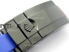 Daytona PVD Ceramic Bezel GETF Best Edition Skeleton Blue Dial on Blue Rubber Strap SA4130