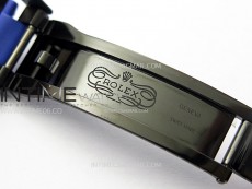 Daytona PVD Ceramic Bezel GETF Best Edition Skeleton Blue Dial on Blue Rubber Strap SA4130