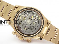 Daytona RG Rainbow Bezel GETF Best Edition Skeleton Dial on RG Bracelet SA4130