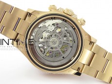Daytona RG Rainbow Bezel GETF Best Edition Skeleton Dial on RG Bracelet SA4130