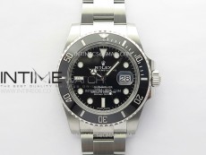 Submariner 116610 LN Black Ceramic C+F 904L 1:1 Best Edition on SS Bracelet VR3135
