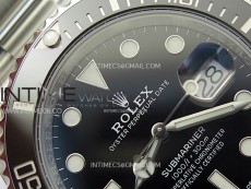 Submariner 116610 LN Black Ceramic C+F 904L 1:1 Best Edition on SS Bracelet VR3135