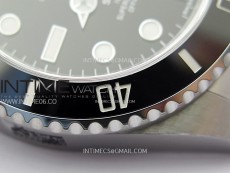 Submariner 116610 LN Black Ceramic C+F 904L 1:1 Best Edition on SS Bracelet VR3135