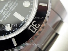 Submariner 116610 LN Black Ceramic C+F 904L 1:1 Best Edition on SS Bracelet VR3135