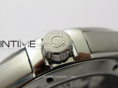 Constellation 39mm SS VSF 1:1 Best Edition Black Textured Dial on Black Leather Strap A8800