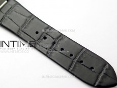Constellation 39mm SS VSF 1:1 Best Edition Black Textured Dial on Black Leather Strap A8800