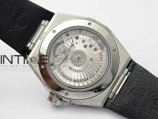 Constellation 39mm SS VSF 1:1 Best Edition Black Textured Dial on Black Leather Strap A8800
