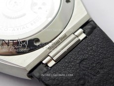 Constellation 39mm SS VSF 1:1 Best Edition Black Textured Dial on Black Leather Strap A8800