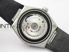 Constellation 39mm SS VSF 1:1 Best Edition Black Textured Dial on Black Leather Strap A8800