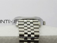 DateJust 36 SS 126234 VSF 1:1 Best Edition 904L Steel Blue Fluted Dial Diamonds Markers on Jubilee Bracelet VS3235