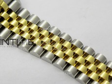 DateJust 36 SS 126233 904L SS/YG VSF 1:1 Best Edition Gold Fluted Dial Diamonds Markers on Jubilee Bracelet VS3235