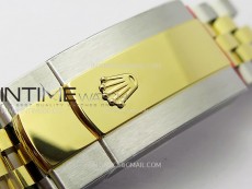 DateJust 36 SS 126233 904L SS/YG VSF 1:1 Best Edition Gold Fluted Dial Diamonds Markers on Jubilee Bracelet VS3235