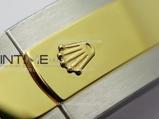 DateJust 36 SS 126233 904L SS/YG VSF 1:1 Best Edition Gold Fluted Dial Diamonds Markers on Jubilee Bracelet VS3235