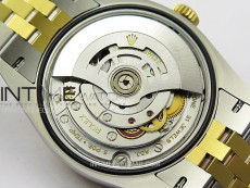 DateJust 36 SS 126233 904L SS/YG VSF 1:1 Best Edition Gold Fluted Dial Diamonds Markers on Jubilee Bracelet VS3235