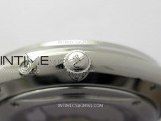 Master Ultra Thin Moon 1368420 SS ZF 1:1 Best Edition White Dial on Black Leather Strap V3 SA925 Super Clone