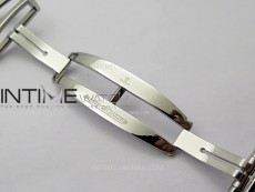 Master Ultra Thin Moon 1368420 SS ZF 1:1 Best Edition White Dial on Black Leather Strap V3 SA925 Super Clone