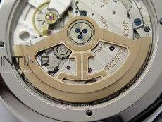 Master Ultra Thin Moon 1368420 SS ZF 1:1 Best Edition White Dial on Black Leather Strap V3 SA925 Super Clone