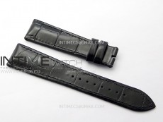 Master Ultra Thin Moon 1368420 SS ZF 1:1 Best Edition White Dial on Black Leather Strap V3 SA925 Super Clone