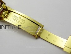 Daytona PVD Carbon Bezel YG GETF Best Blacken Skeleton Color Dial on Pink Rubber Strap SA4130