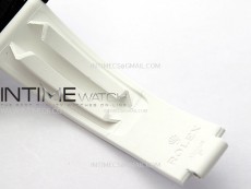 Daytona PVD Ceramic Bezel GETF Best Blacken Skeleton Blue Dial on Blue Rubber Strap SA4130