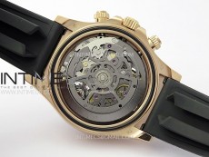 Blacken Daytona RG Rainbow Bezel GETF Best Edition Skeleton Dial on Rubber Strap SA4130