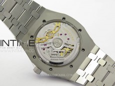 Royal Oak 39mm V2 16202 50th SS ZF 1:1 Best Edition Green Textured Dial on SS Bracelet A7121