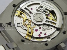 Royal Oak 39mm V2 16202 50th SS ZF 1:1 Best Edition Green Textured Dial on SS Bracelet A7121