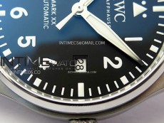 Pilot Mark XX IW328201 ZF 1:1 Best Edition Black Dial on Black Leather Strap A32111