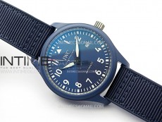 Pilot’s Watch Laureus Blue Ceramic IW328101 ZF 1:1 Best Edition on Blue Nylon Strap A32111