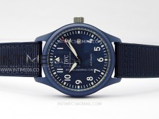 Pilot’s Watch Laureus Blue Ceramic IW328101 ZF 1:1 Best Edition on Blue Nylon Strap A32111