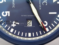 Pilot’s Watch Laureus Blue Ceramic IW328101 ZF 1:1 Best Edition on Blue Nylon Strap A32111