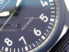 Pilot’s Watch Laureus Blue Ceramic IW328101 ZF 1:1 Best Edition on Blue Nylon Strap A32111